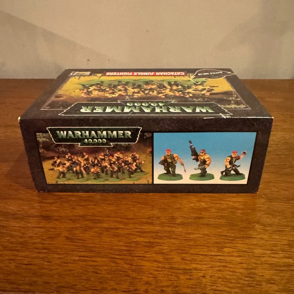 Warhammer 40k Catachan Jungle Fighters Battle Sqd Miniatures Assembled (20)